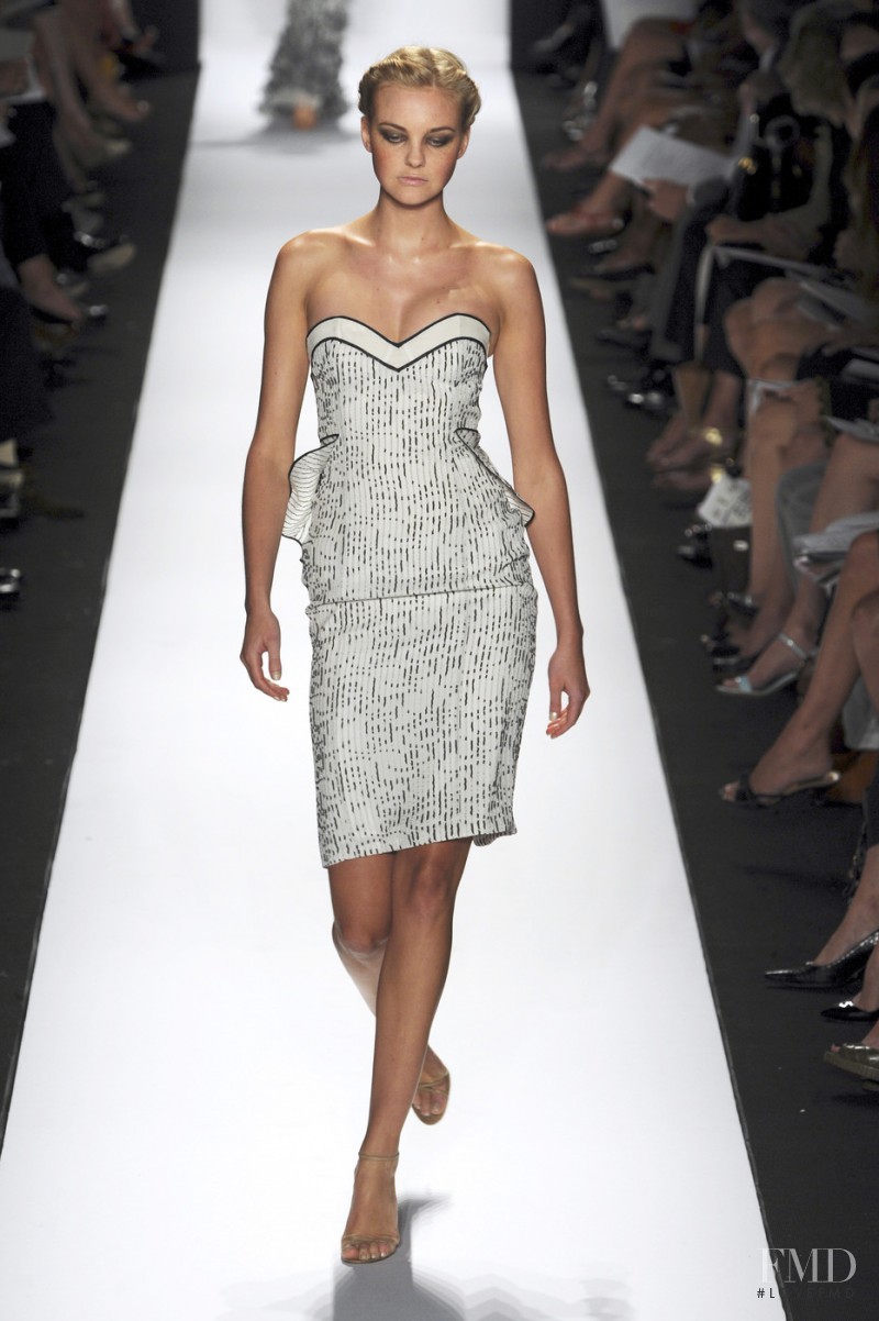 Caroline Trentini featured in  the Carolina Herrera fashion show for Spring/Summer 2009