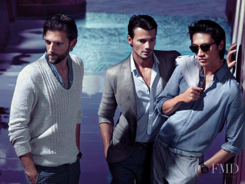 BOSS Black advertisement for Spring/Summer 2012