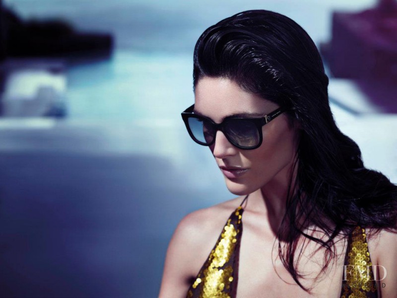 Hilary Rhoda featured in  the BOSS Black advertisement for Spring/Summer 2012