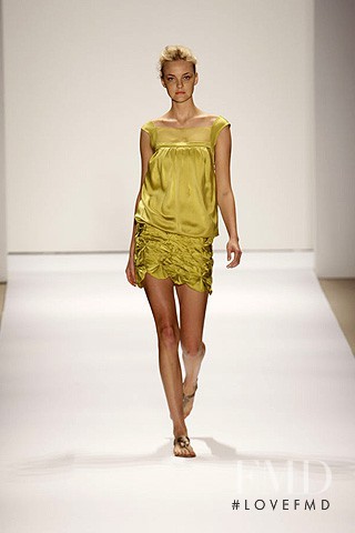 Caroline Trentini featured in  the Carlos Miele fashion show for Spring/Summer 2008