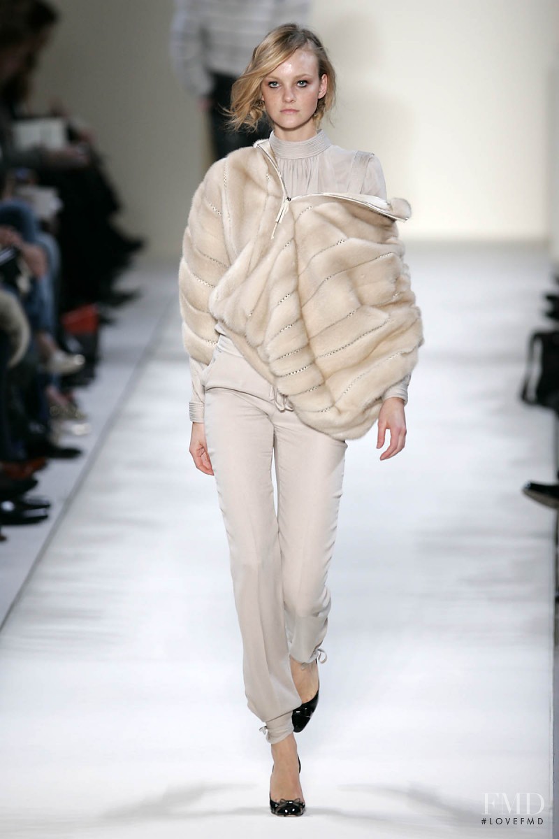 Caroline Trentini featured in  the Loewe fashion show for Autumn/Winter 2006