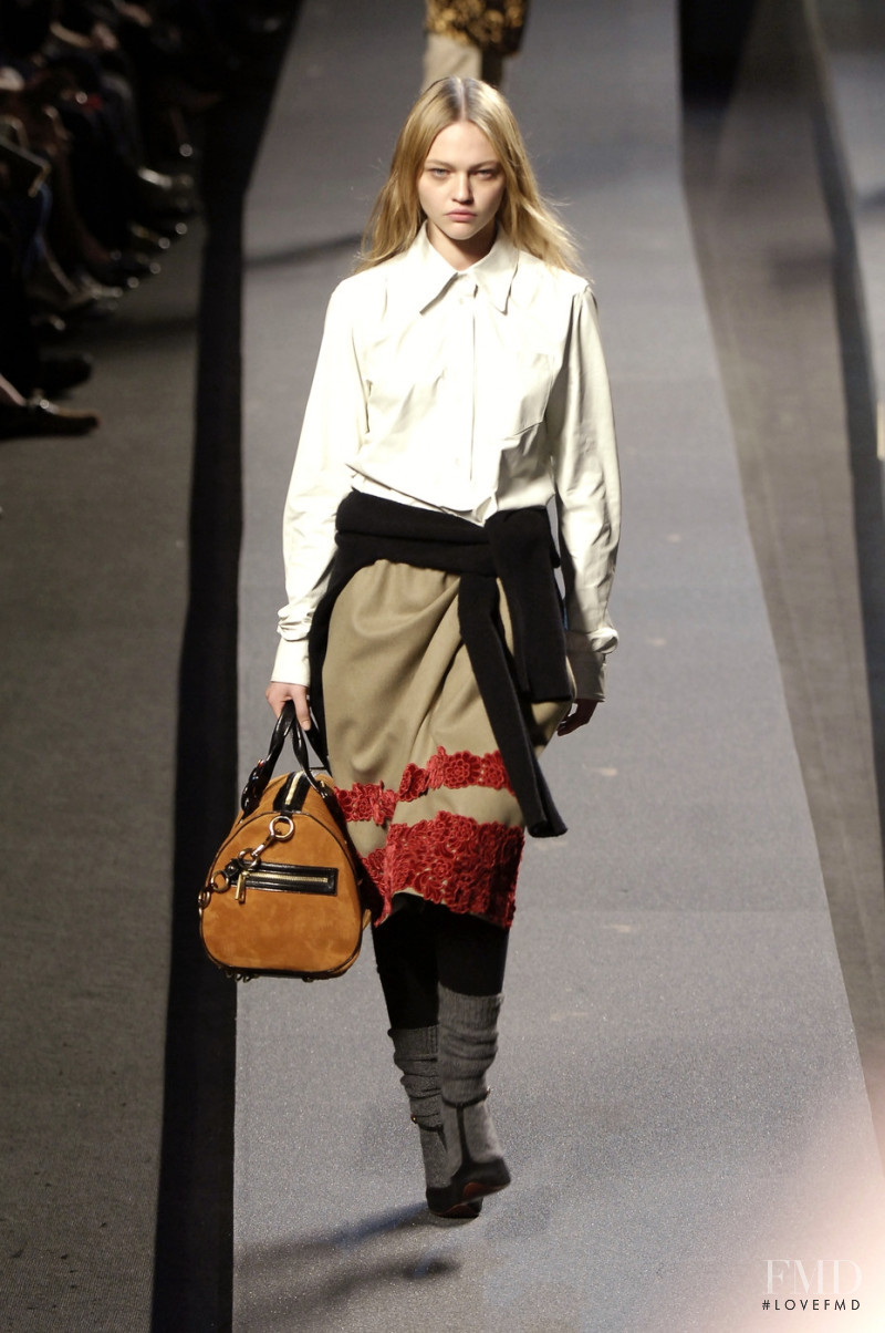 Sasha Pivovarova featured in  the Marc Jacobs fashion show for Autumn/Winter 2006