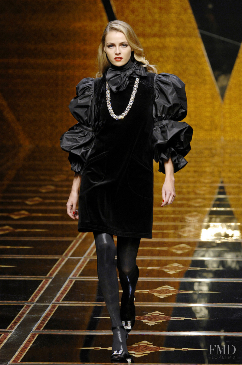 Valentina Zelyaeva featured in  the Valentino fashion show for Autumn/Winter 2007