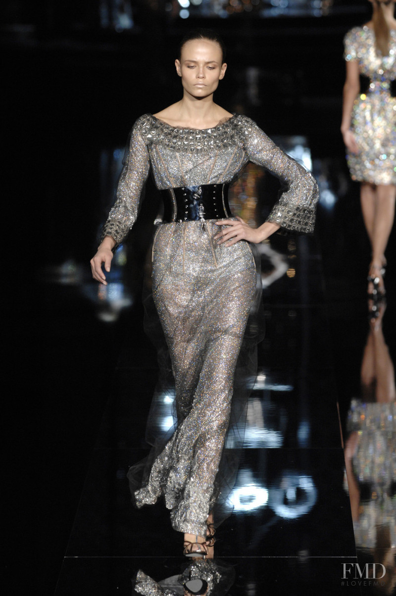 Natasha Poly featured in  the Dolce & Gabbana fashion show for Autumn/Winter 2007