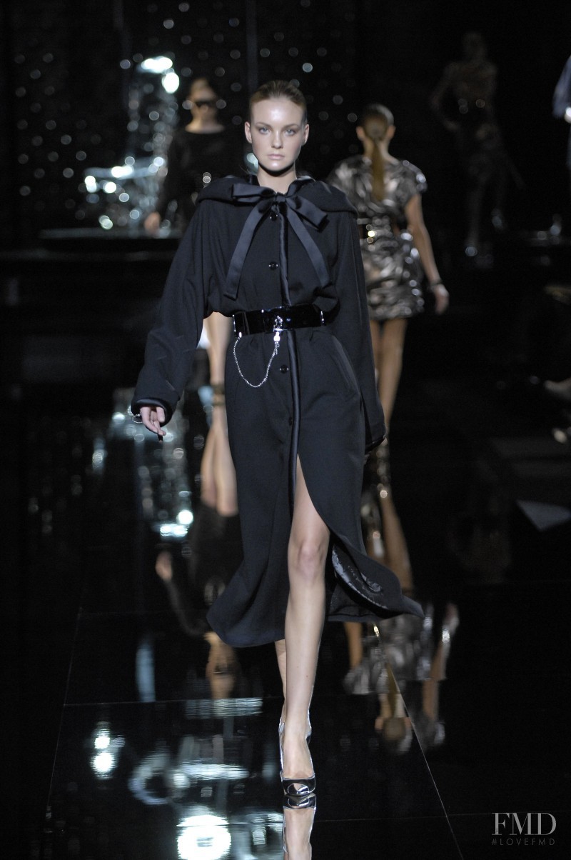 Caroline Trentini featured in  the Dolce & Gabbana fashion show for Autumn/Winter 2007