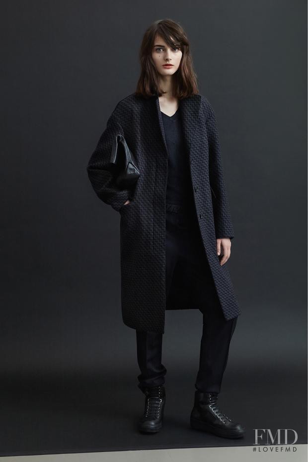 Ksenia Nazarenko featured in  the Jil Sander Navy lookbook for Autumn/Winter 2013