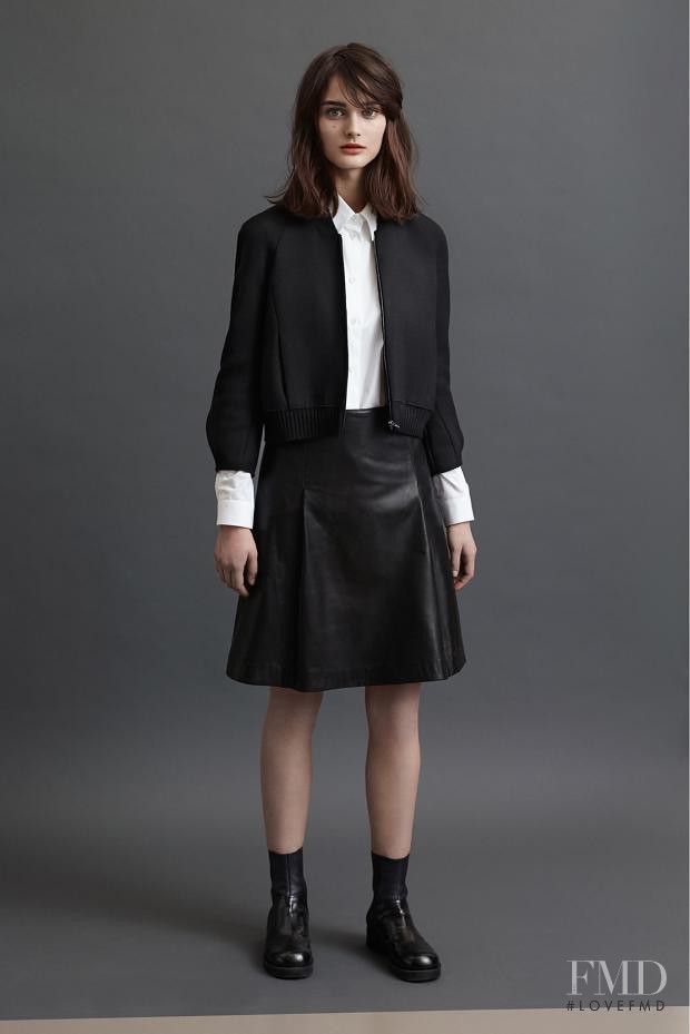 Ksenia Nazarenko featured in  the Jil Sander Navy lookbook for Autumn/Winter 2013