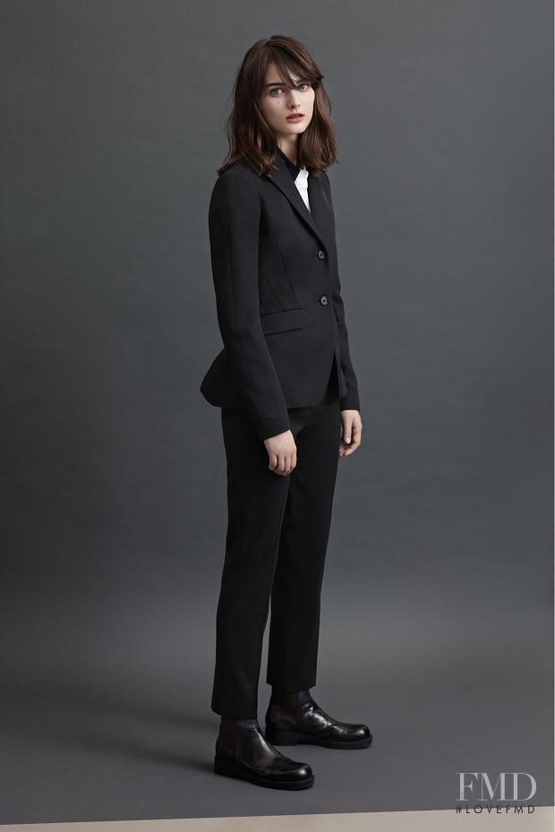 Ksenia Nazarenko featured in  the Jil Sander Navy lookbook for Autumn/Winter 2013