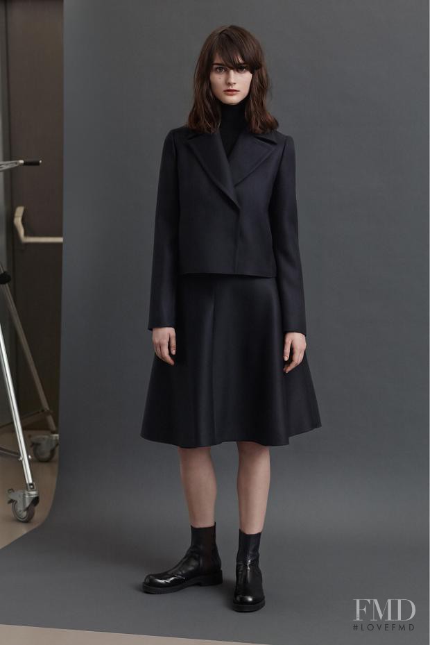 Ksenia Nazarenko featured in  the Jil Sander Navy lookbook for Autumn/Winter 2013