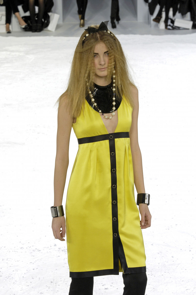 Denisa Dvorakova featured in  the Chanel fashion show for Autumn/Winter 2007