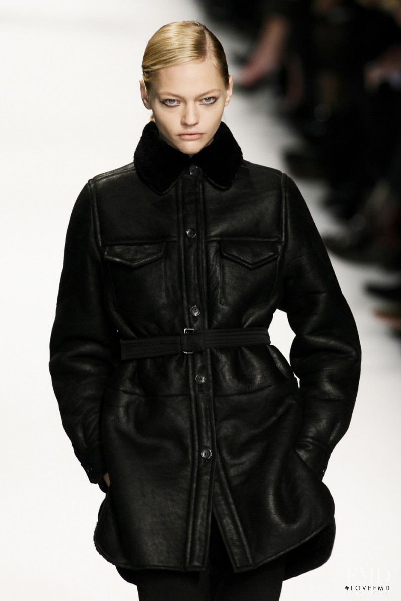 Sasha Pivovarova featured in  the Max Mara fashion show for Autumn/Winter 2007