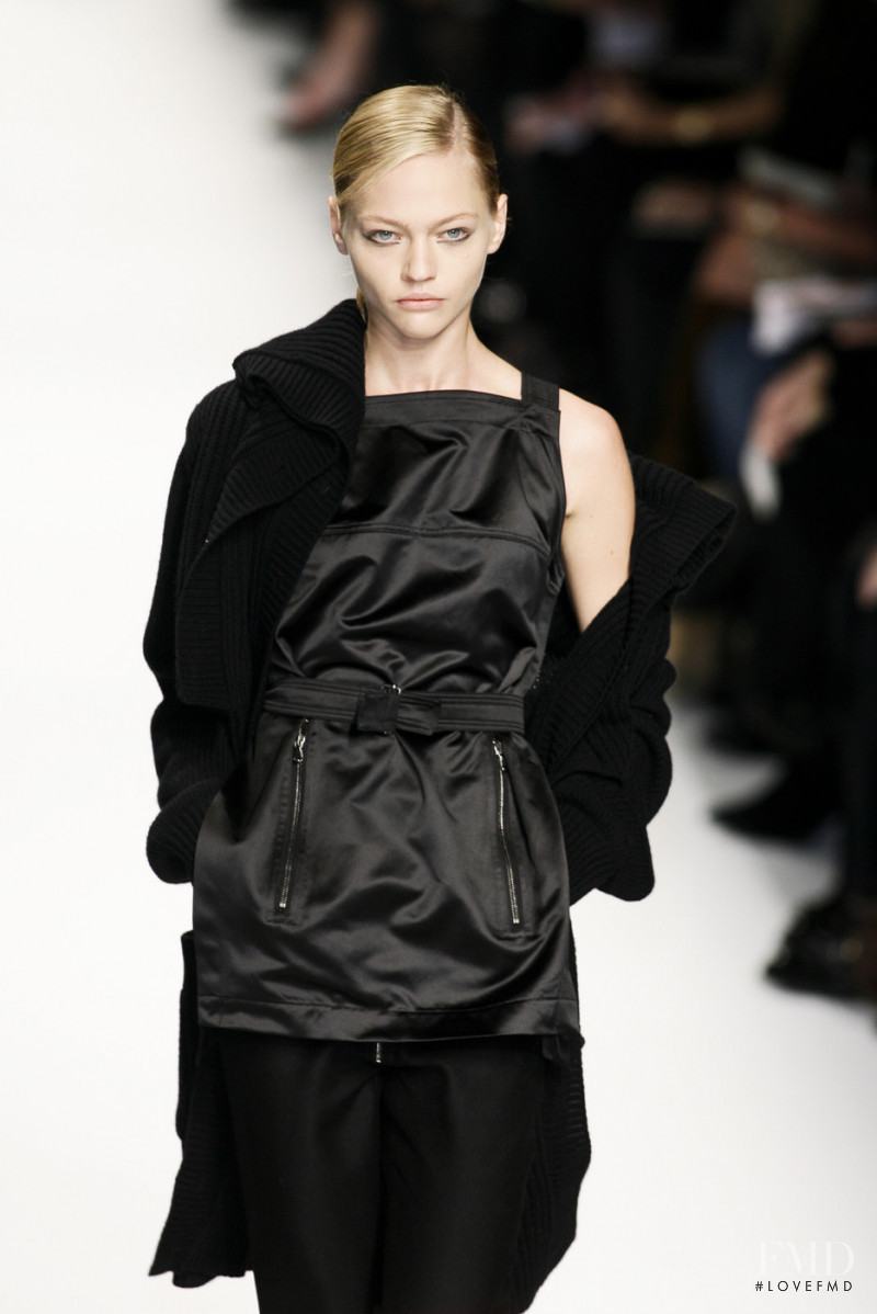 Sasha Pivovarova featured in  the Max Mara fashion show for Autumn/Winter 2007