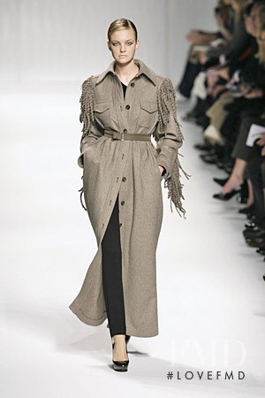 Caroline Trentini featured in  the Max Mara fashion show for Autumn/Winter 2007