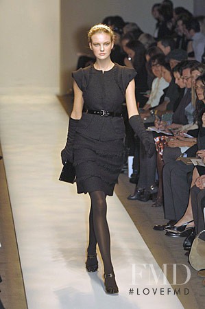 Caroline Trentini featured in  the Bottega Veneta fashion show for Autumn/Winter 2007