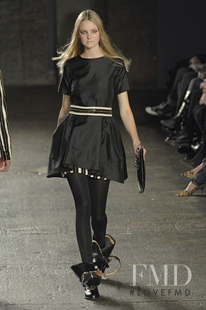 Caroline Trentini featured in  the Luella fashion show for Autumn/Winter 2007