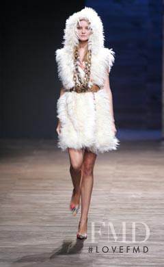 Caroline Trentini featured in  the Cori fashion show for Autumn/Winter 2007