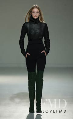 Caroline Trentini featured in  the Gloria Coelho fashion show for Autumn/Winter 2007