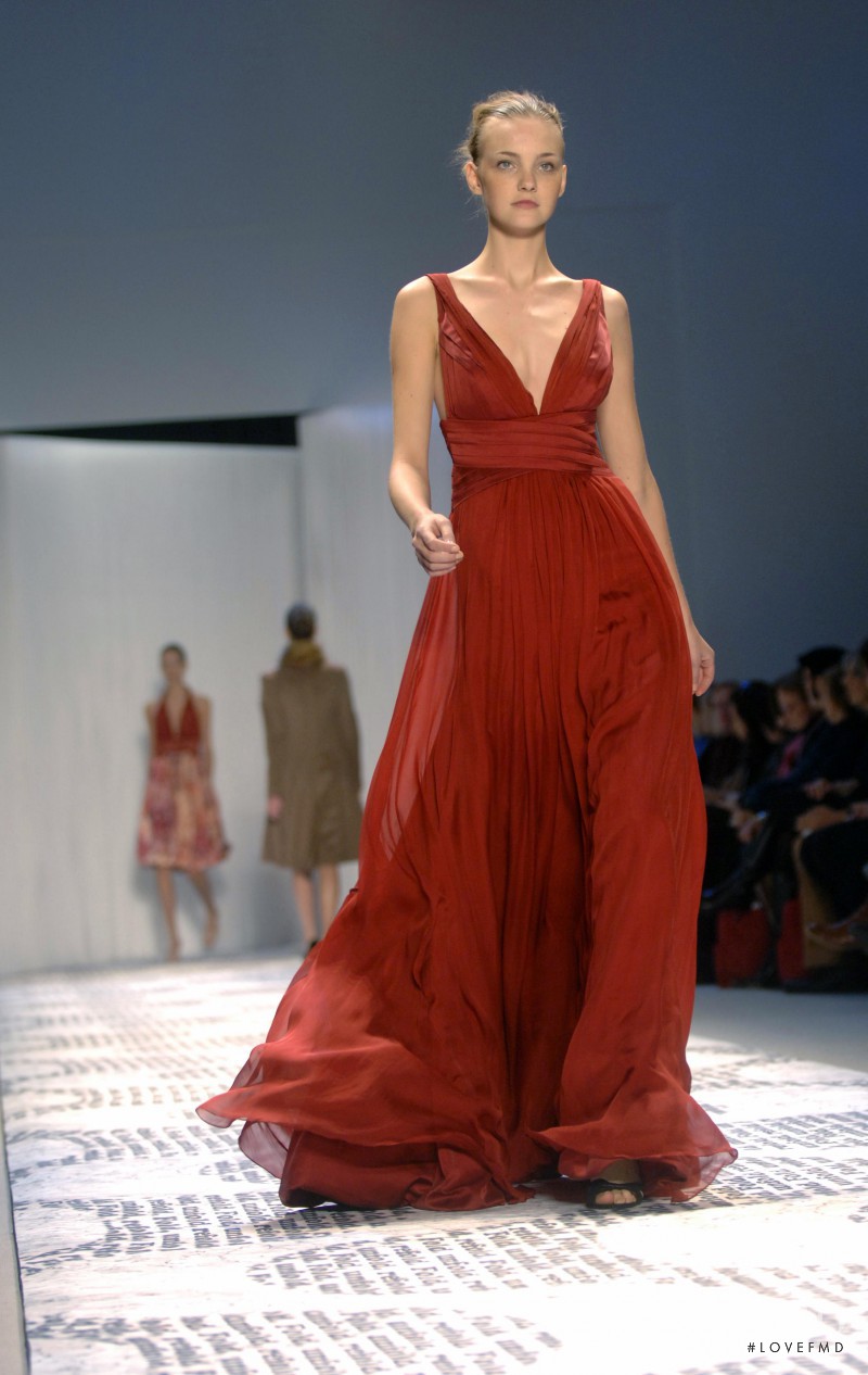 Caroline Trentini featured in  the Carlos Miele fashion show for Autumn/Winter 2006