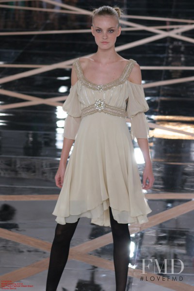 Caroline Trentini featured in  the Iodice fashion show for Autumn/Winter 2006