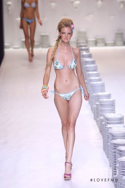 Caroline Trentini featured in  the Poko Pano fashion show for Spring/Summer 2006