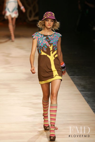 Caroline Trentini featured in  the Triton fashion show for Spring/Summer 2006