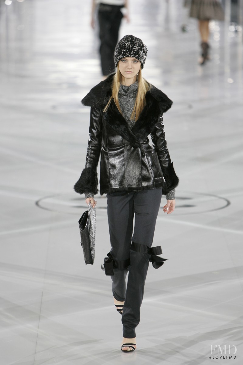 Caroline Trentini featured in  the Chanel fashion show for Autumn/Winter 2005