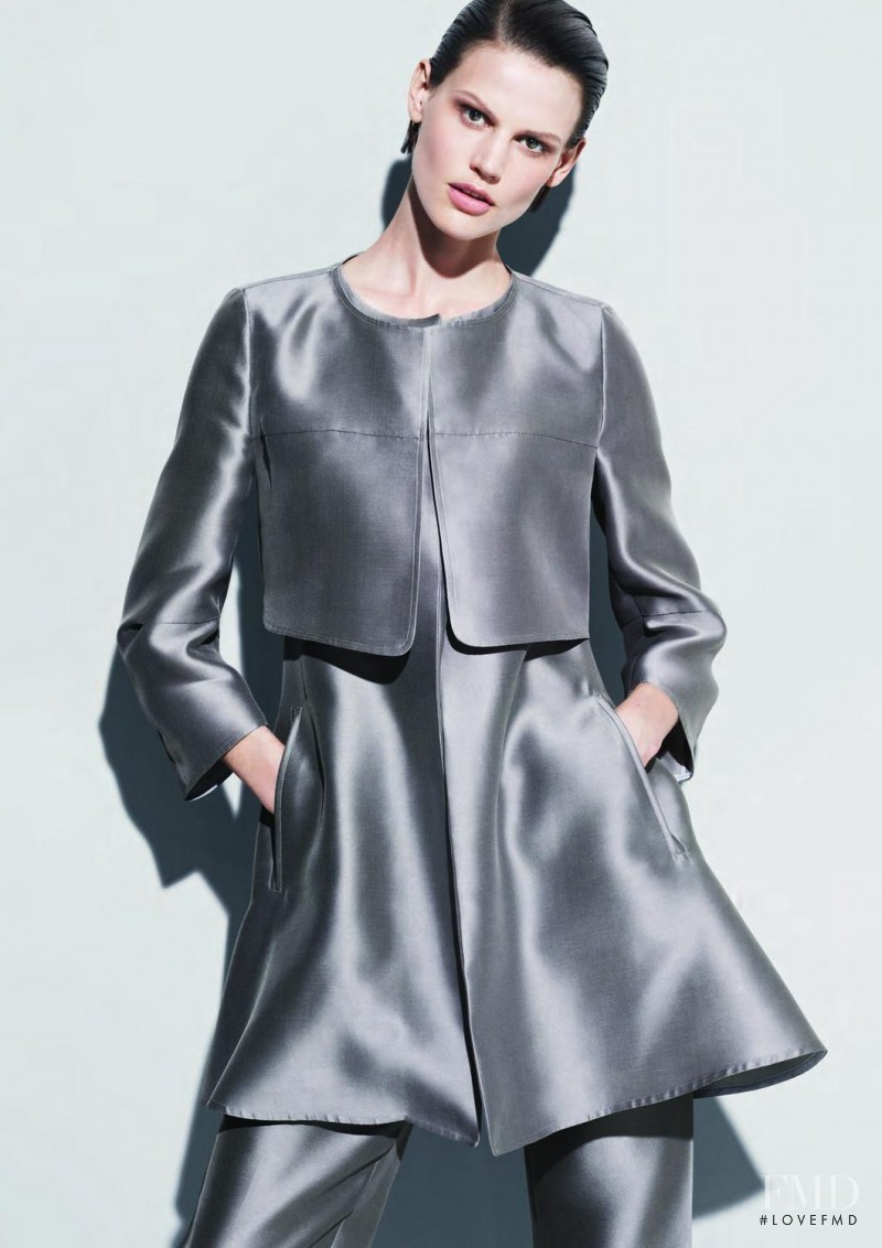 Saskia de Brauw featured in  the Giorgio Armani advertisement for Spring/Summer 2013
