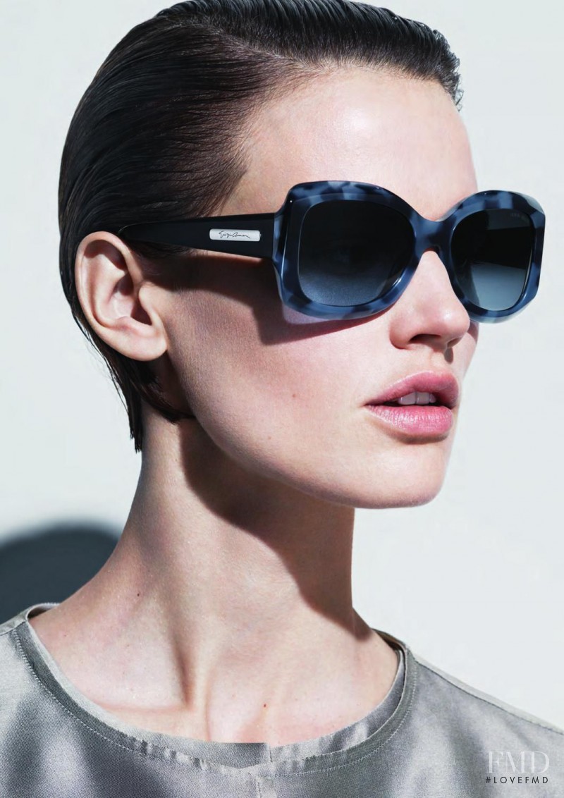 Saskia de Brauw featured in  the Giorgio Armani advertisement for Spring/Summer 2013