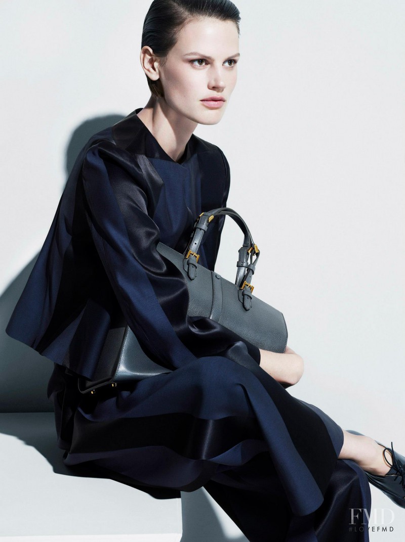 Saskia de Brauw featured in  the Giorgio Armani advertisement for Spring/Summer 2013