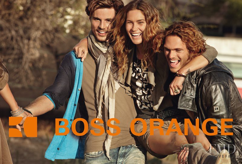 Erin Wasson featured in  the BOSS Orange advertisement for Spring/Summer 2011