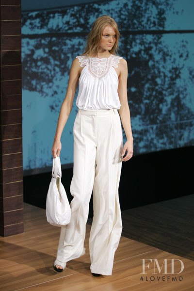 Caroline Trentini featured in  the Forum fashion show for Spring/Summer 2006