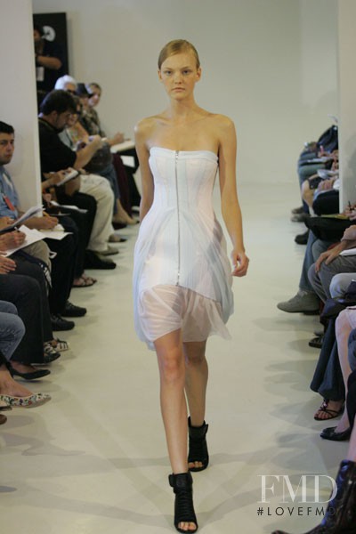 Caroline Trentini featured in  the Pedro Lourenço Capsule fashion show for Spring/Summer 2006