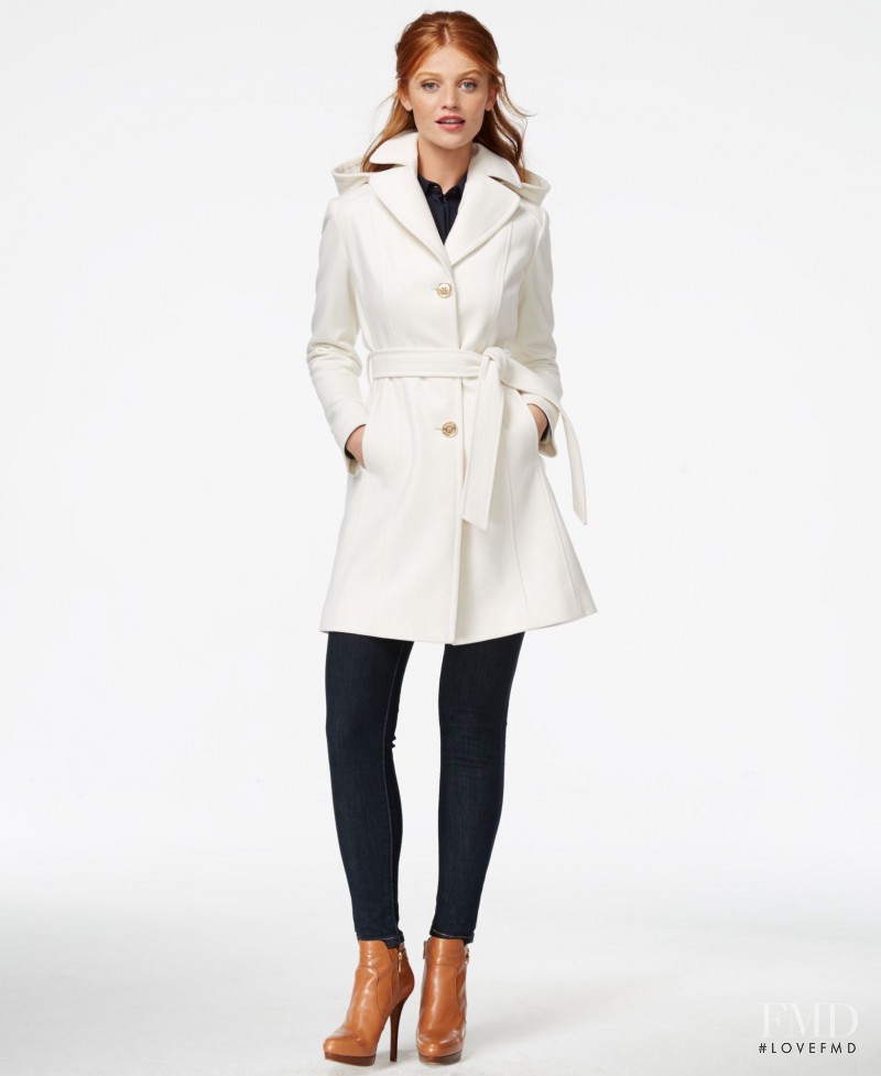 Cintia Dicker featured in  the Macy\'s catalogue for Winter 2015