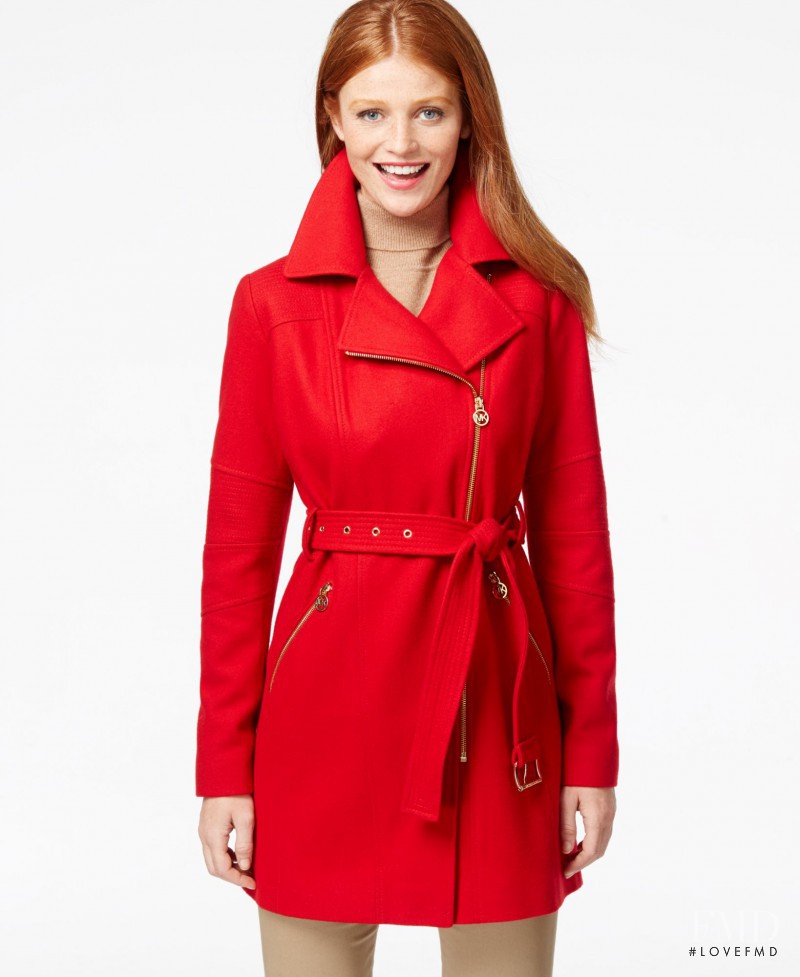 Cintia Dicker featured in  the Macy\'s catalogue for Winter 2015