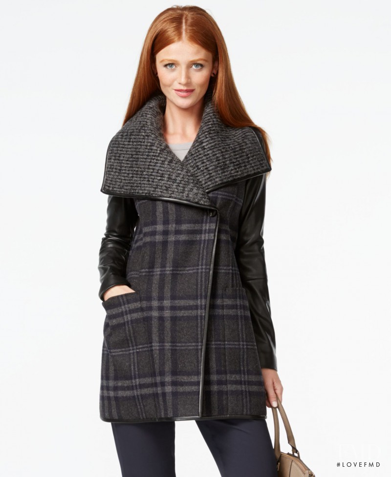 Cintia Dicker featured in  the Macy\'s catalogue for Winter 2015