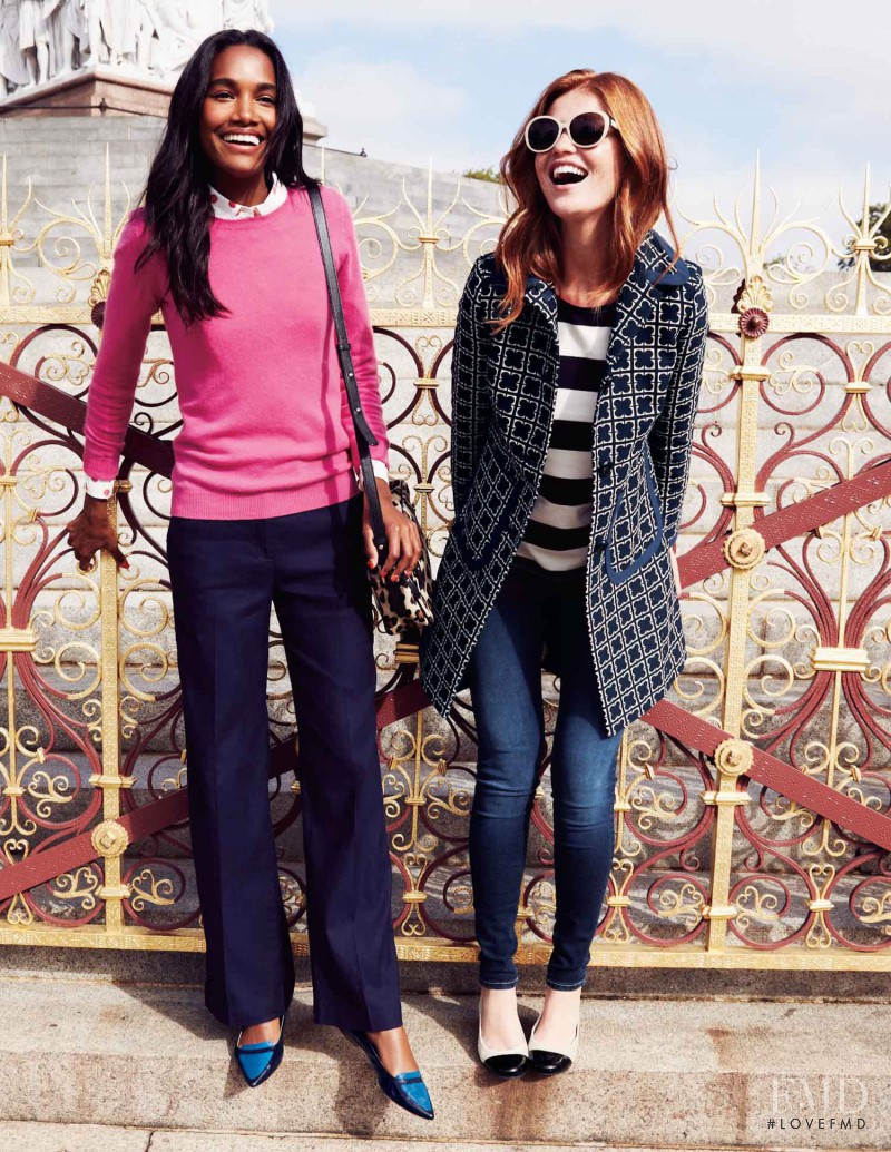 Cintia Dicker featured in  the Boden catalogue for Spring/Summer 2014