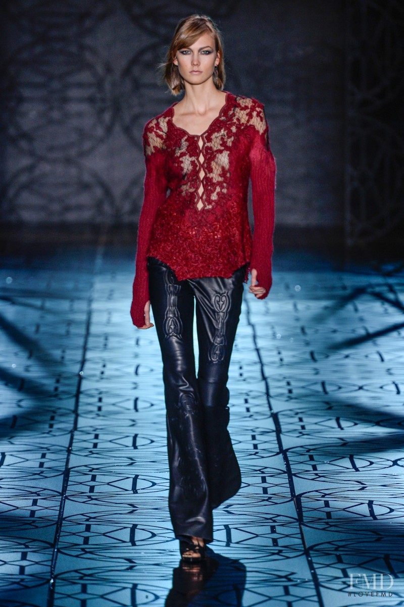 Karlie Kloss featured in  the Animale fashion show for Autumn/Winter 2014