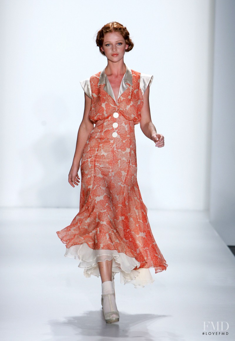 Cintia Dicker featured in  the Venexiana fashion show for Spring/Summer 2008