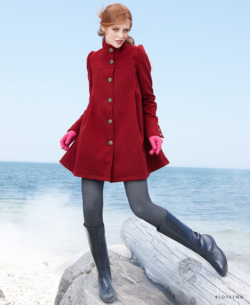 Cintia Dicker featured in  the Macy\'s catalogue for Autumn/Winter 2012