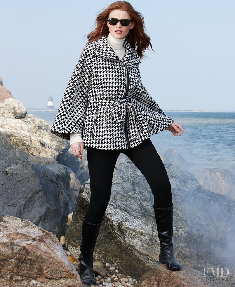 Cintia Dicker featured in  the Macy\'s catalogue for Autumn/Winter 2012