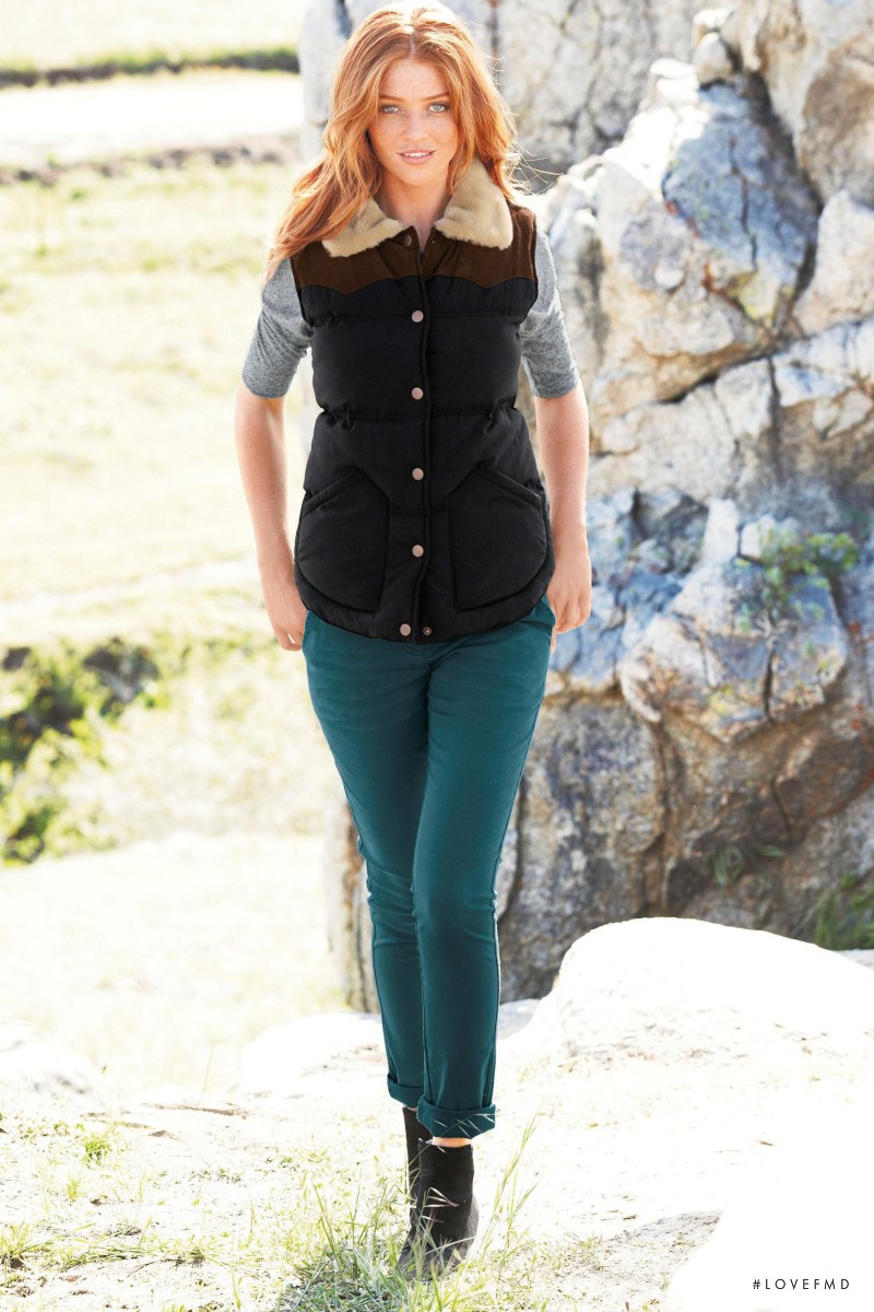 Cintia Dicker featured in  the Next Casualwear catalogue for Autumn/Winter 2012