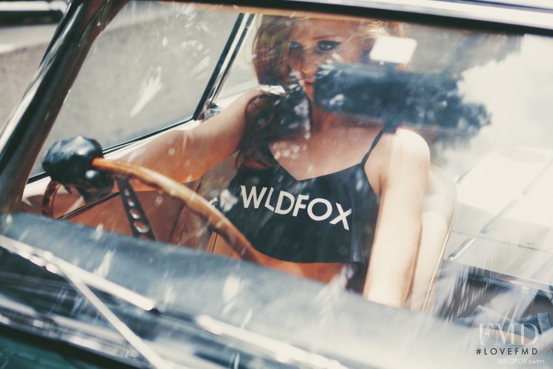 Cintia Dicker featured in  the Wildfox Diamonds are Forever catalogue for Pre-Fall 2013