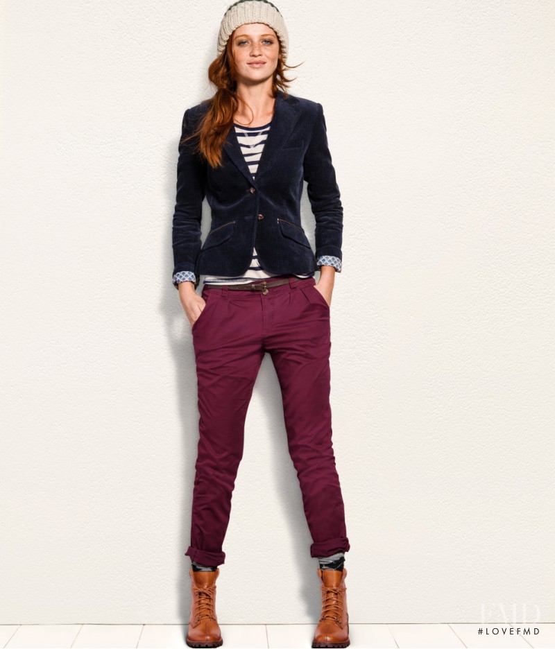 Cintia Dicker featured in  the H&M lookbook for Autumn/Winter 2012