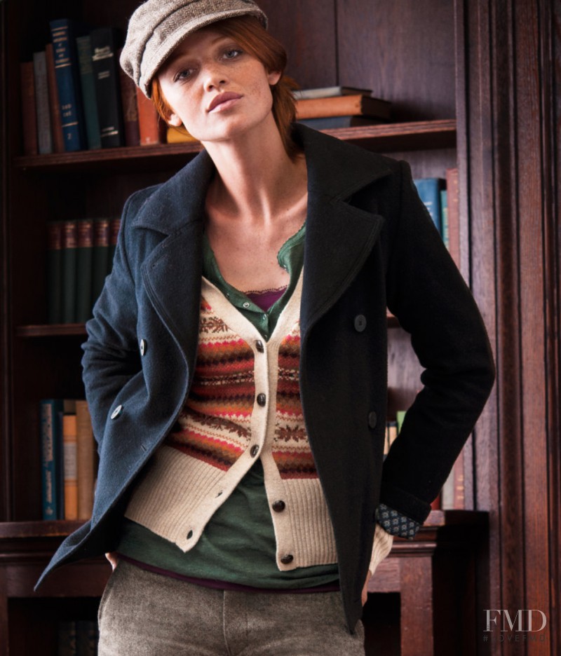 Cintia Dicker featured in  the H&M lookbook for Autumn/Winter 2012