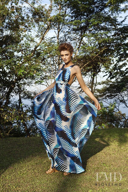 Cintia Dicker featured in  the Lenny catalogue for Resort 2012