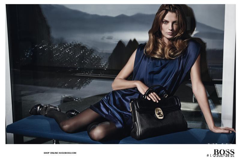 Daria Werbowy featured in  the BOSS Black advertisement for Autumn/Winter 2011