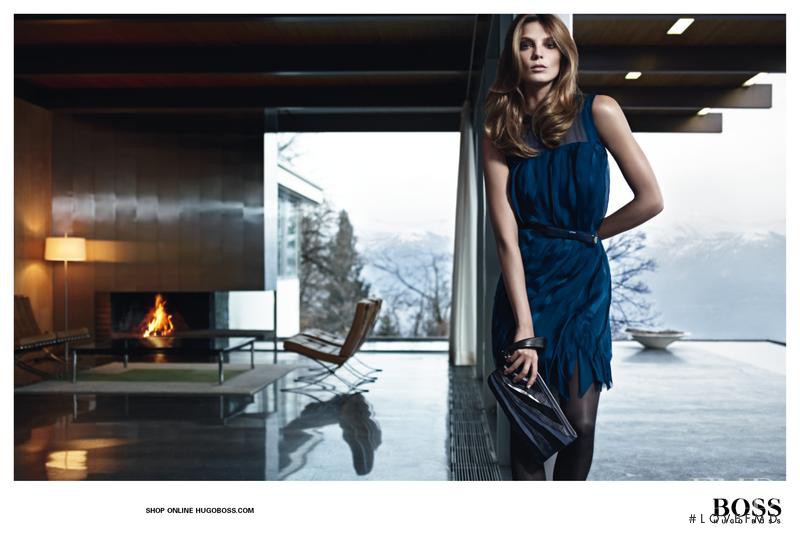 Daria Werbowy featured in  the BOSS Black advertisement for Autumn/Winter 2011