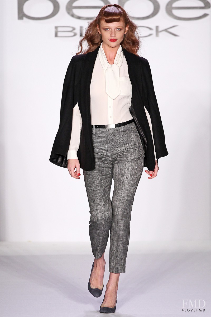 Cintia Dicker featured in  the bebe fashion show for Autumn/Winter 2012