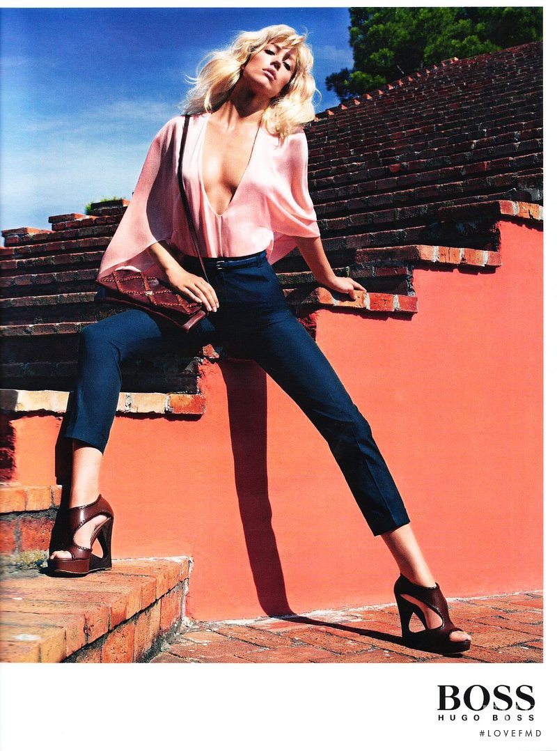 Raquel Zimmermann featured in  the BOSS Black advertisement for Spring/Summer 2011