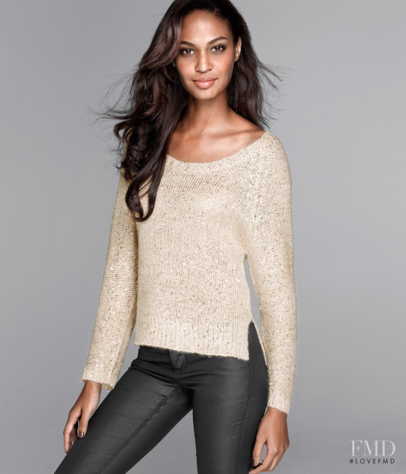 Joan Smalls featured in  the H&M catalogue for Winter 2011